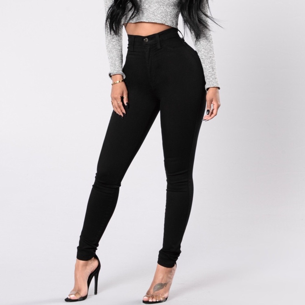 Perfectly Classic Jeans - Black